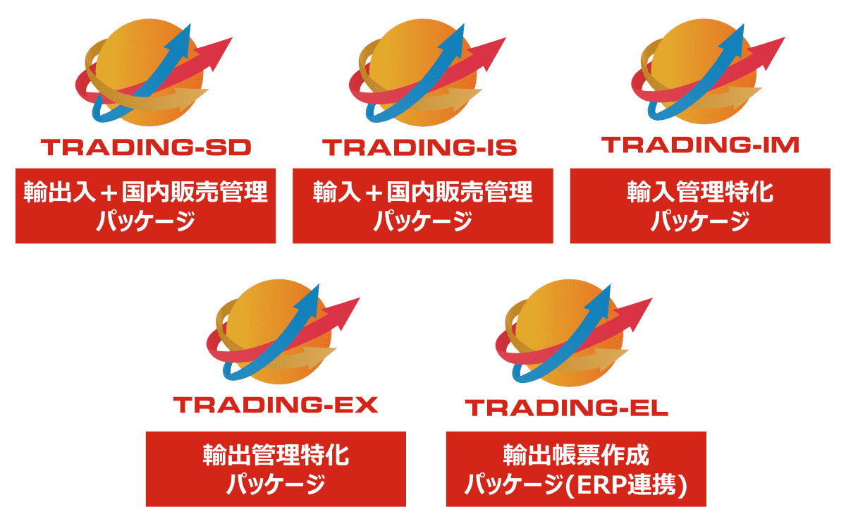 クラウド貿易管理システム『TRADING』をおすすめ